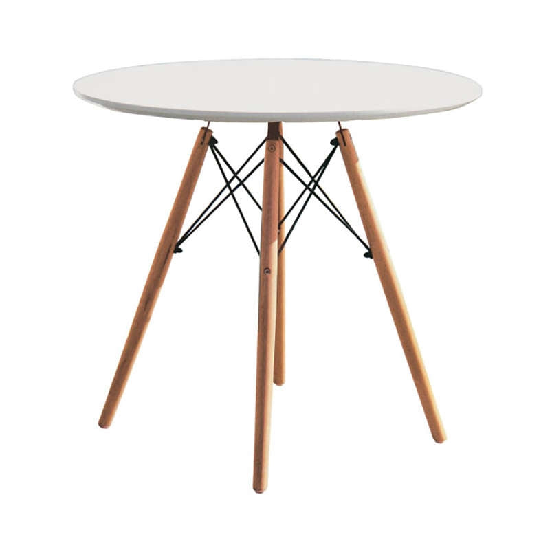 RANDY OFF WHITE ΤΡΑΠΕΖΙ ΞYΛO/MDF Φ70x72