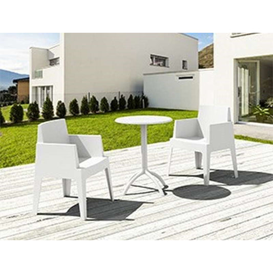 OCTOPUS WHITE ΤΡΑΠΕΖΙ ΠΟΛ/ΝΙΟΥ Φ60x75