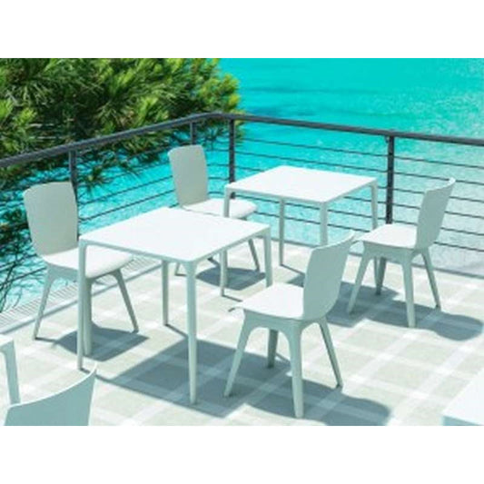 MANGO WHITE ΤΡΑΠΕΖΙ 72x72x72