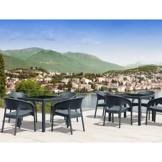 PANAMA DARK GREY ΠΟΛΥΘΡΟΝΑ ΠΟΛ/ΝΙΟΥ 58x64x80