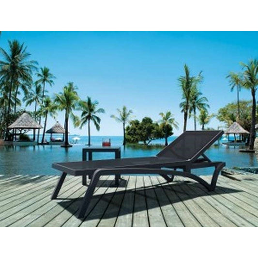OCEAN BLACK ΤΡΑΠΕΖΙ ΠΟΛ/ΝΙΟΥ 45x45x45