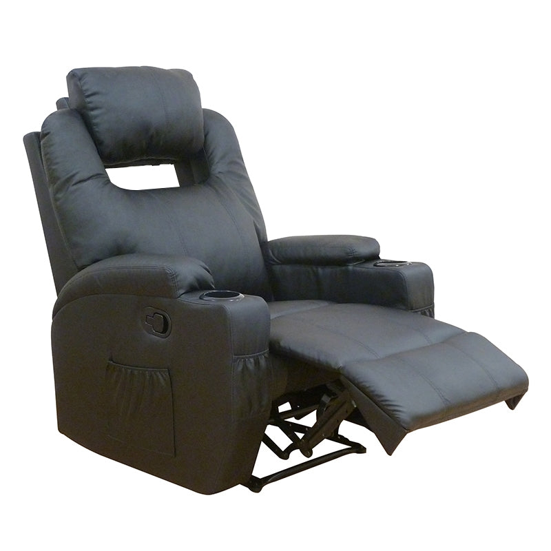 VERA MASSAGE ΠΟΛΥΘΡΟΝΑ ΜΑΥΡΟ PU 85x93x104
