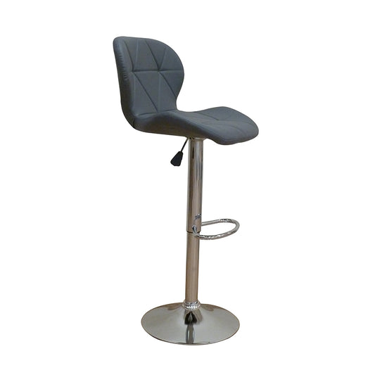 BAR91 GREY PU(Σ2)ΣKAMΠO ΜΕ ΑΜΟΡΤΙΣΕΡ 48X49X109εκ.