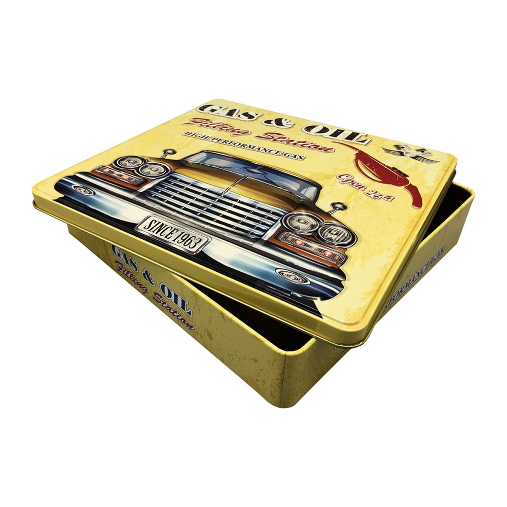 Κουτί Μεταλλικό Gas & Oil 23x22x5