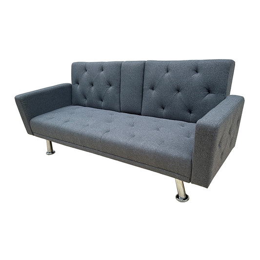 REST/ARMS GREY ΥΦΑΣΜΑ ΚΑΝΑΠΕΣ-ΚΡΕΒΑΤΙ 188x88x79