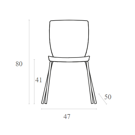 MIO WHITE ΚΑΡΕΚΛΑ ΒΑΦΗΣ 47x50x80