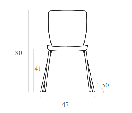 MIO BLACK ΚΑΡΕΚΛΑ ΒΑΦΗΣ 47x50x80