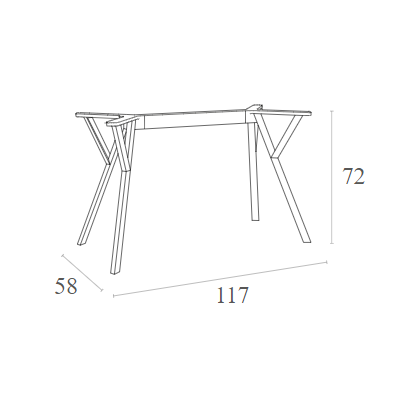 MAX ΒΑΣΗ BLACK MEDIUM ΠΟΛ/ΝΙΟΥ 117x58x72