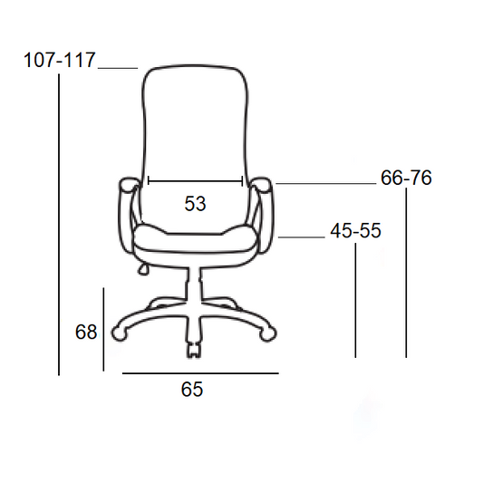 A9350 ΚΑΦΕ ΠΟΛΥΘΡΟΝΑ ΓΡΑΦΕΙΟΥ 65x68x45-107/55-117