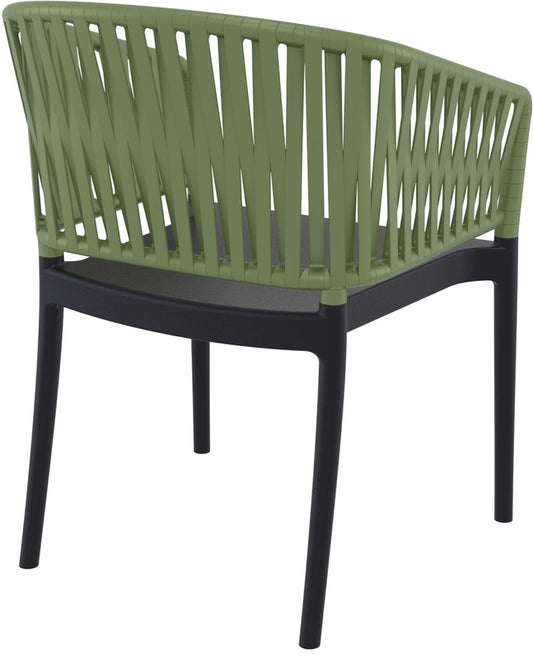 PORTOFINO BLACK/OLIVE GREEN ΠΟΛΥΘΡΟΝΑ ΠΟΛ/ΝΙΟΥ 58x58x80
