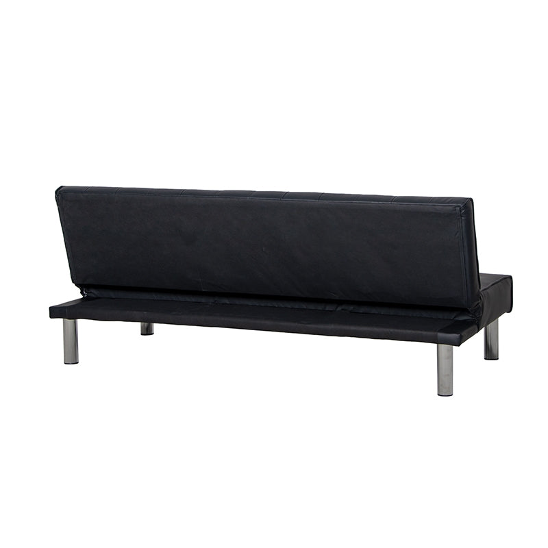 STATE BLACK PU ΚΑΝΑΠΕΣ-ΚΡΕΒΑΤΙ 180x79x74