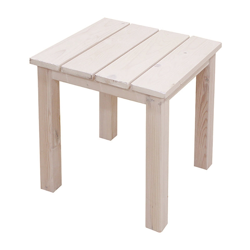 KORAL ΞΥΛΙΝΟ ΤΡΑΠΕΖΑΚΙ ΛΕΥΚΟ 40x40x45