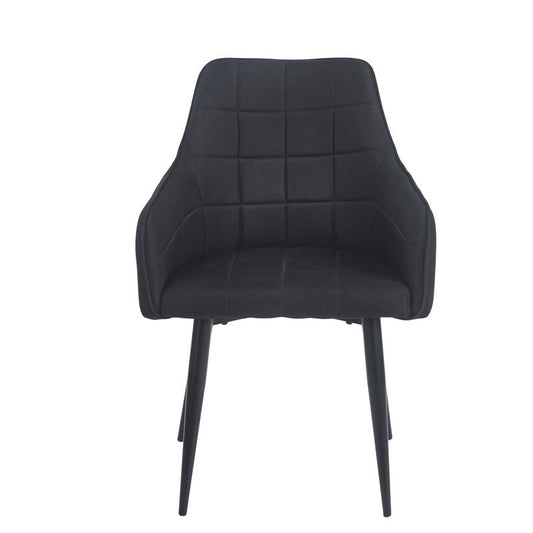 CAMERON BLACK ΥΦΑΣΜΑ ΠΟΛΥΘΡΟΝΑ ΜΕΤΑΛΛΙΚΗ 58x56x87