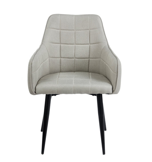 CAMERON L. BEIGE ΥΦΑΣΜΑ ΠΟΛΥΘΡΟΝΑ ΜΕΤΑΛΛΙΚΗ 58x56x87