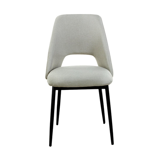 MADISON L. BEIGE ΥΦΑΣΜΑ ΚΑΡΕΚΛΑ ΜΕΤΑΛΛΙΚΗ 45x54x83