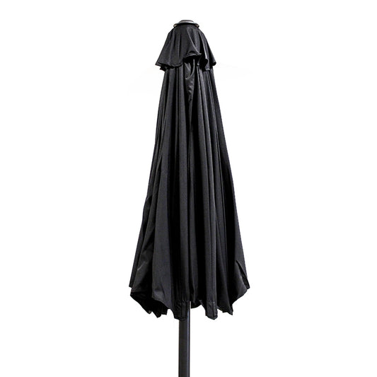 ΟΜΠΡΕΛΑ BLACK ΑΛΟΥΜ. 8 ΑΚΤ. Φ230εκ
