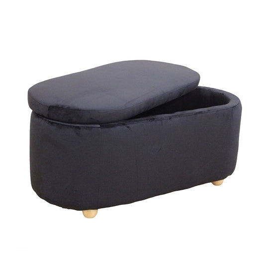 FOSTER ΣΚΑΜΠΟ VELVET BLACK ΜΕ ΑΠΟΘ. ΧΩΡΟ 99x45x45