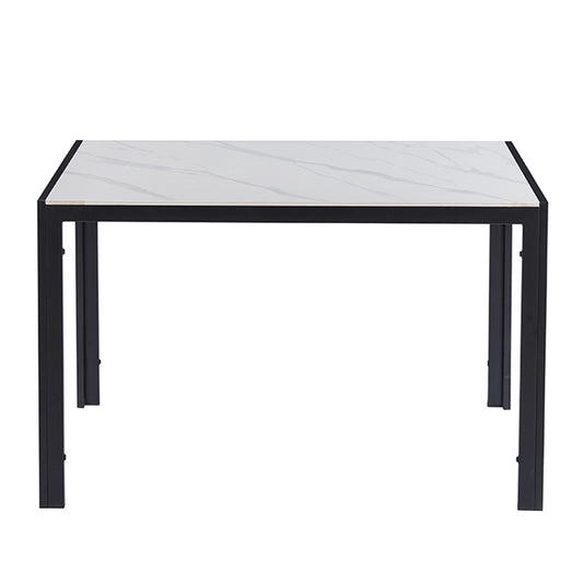 EVELYN CERAMIC WHITE MARBLE ΤΡΑΠΕΖΙ 120x70x75