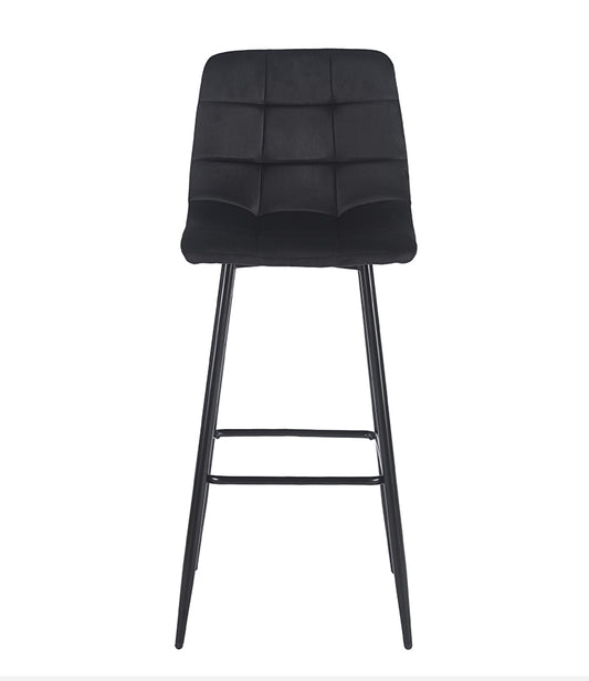 NORA BLACK VELVET ΥΦΑΣΜΑ ΣΚΑΜΠΟ ΜΕΤΑΛΛΙΚΟ 45x42x75-110