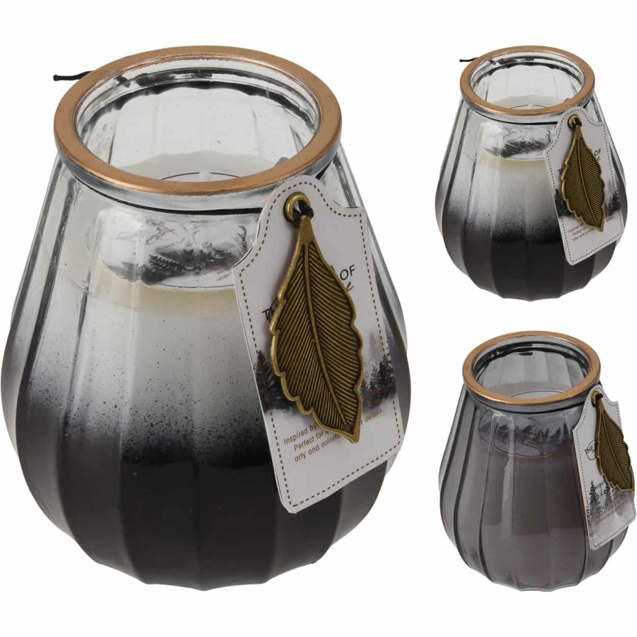 Κερί σε Γυάλινο 2 Σχδ 9x9x10