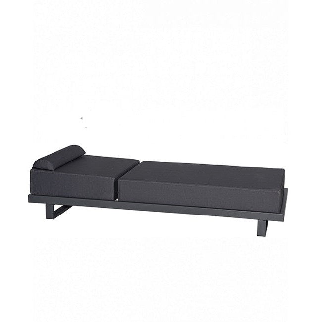Riviera Ξαπλώστρα Ανθρακί 198x75x105
