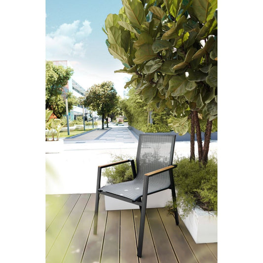 Aspen/D7-Ανθρακί Dining Set