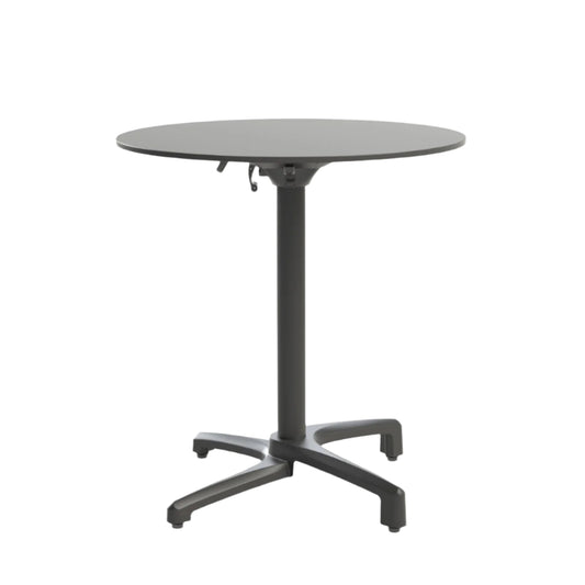 Elsa/R Folding Βάση Τραπεζιού Μαύρη 60x60x72