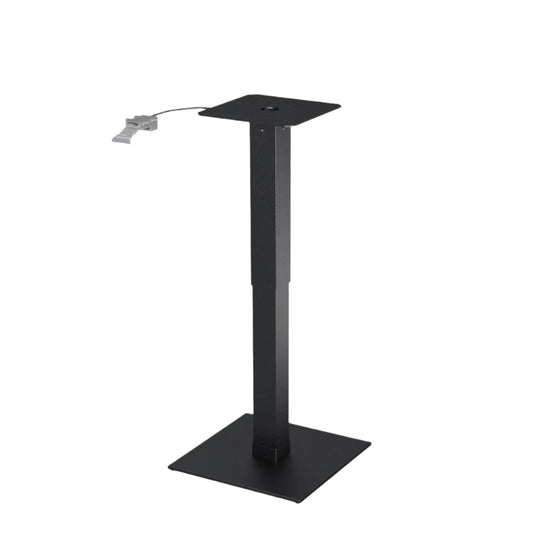 Lift/B Βάση Τραπεζιού Μαύρο Σαγρέ 45x45x72