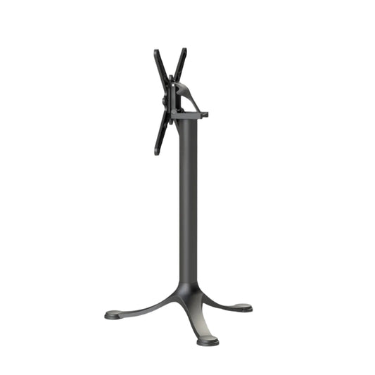 Miffy/R Folding Βάση Τραπεζιού Μαύρο Σαγρέ 60x60x72