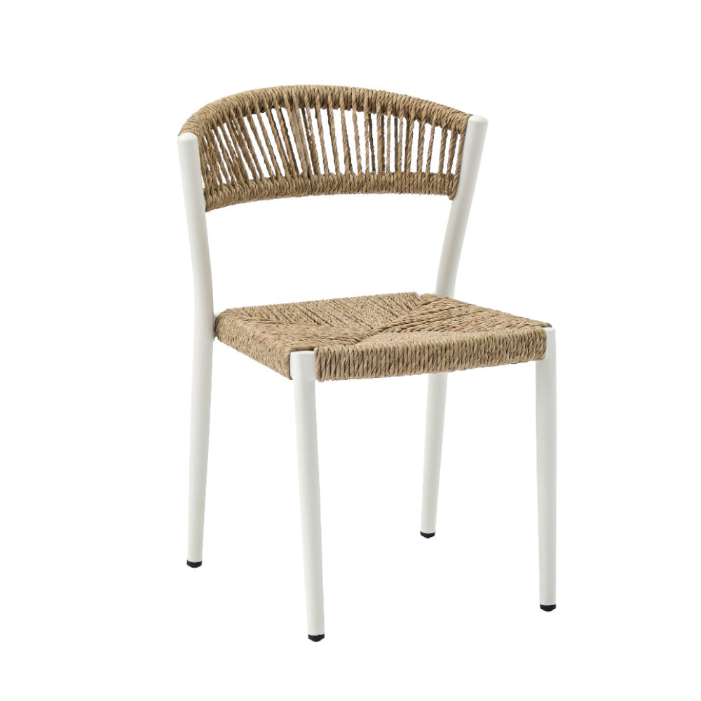 Dijon Καρέκλα Αλουμινίου/Wicker 60x54x77