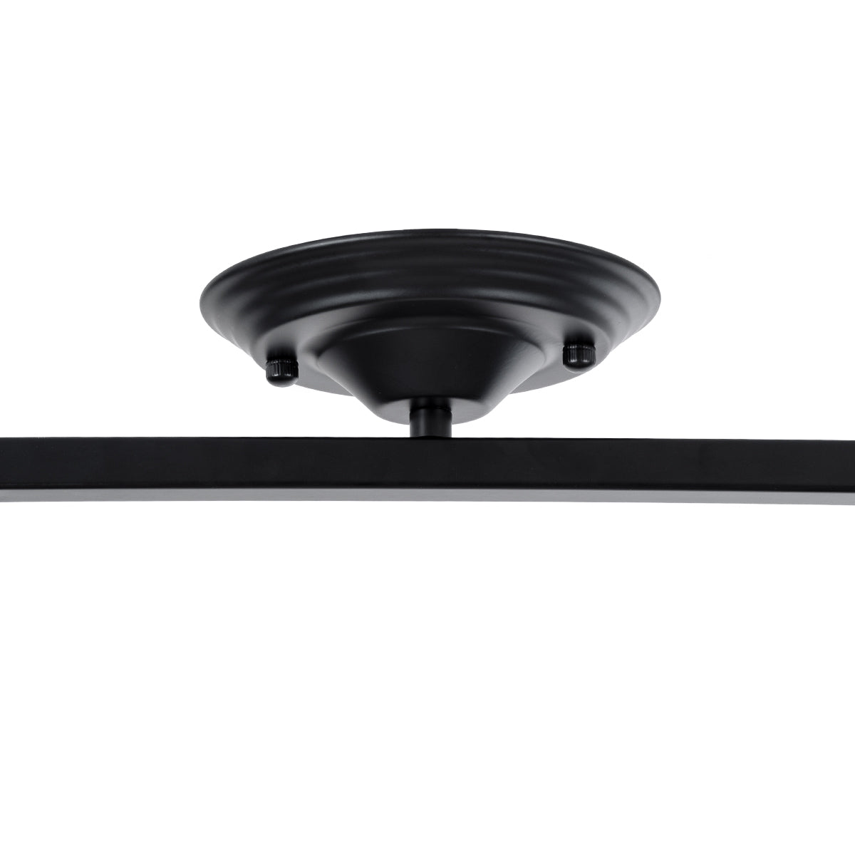 HOLLYWOOD 01154 Vintage Φωτιστικό Οροφής με Ντουί 2 x E27 AC 220-240V IP20 - Μαύρο - Μ45 x Π15 x Υ40