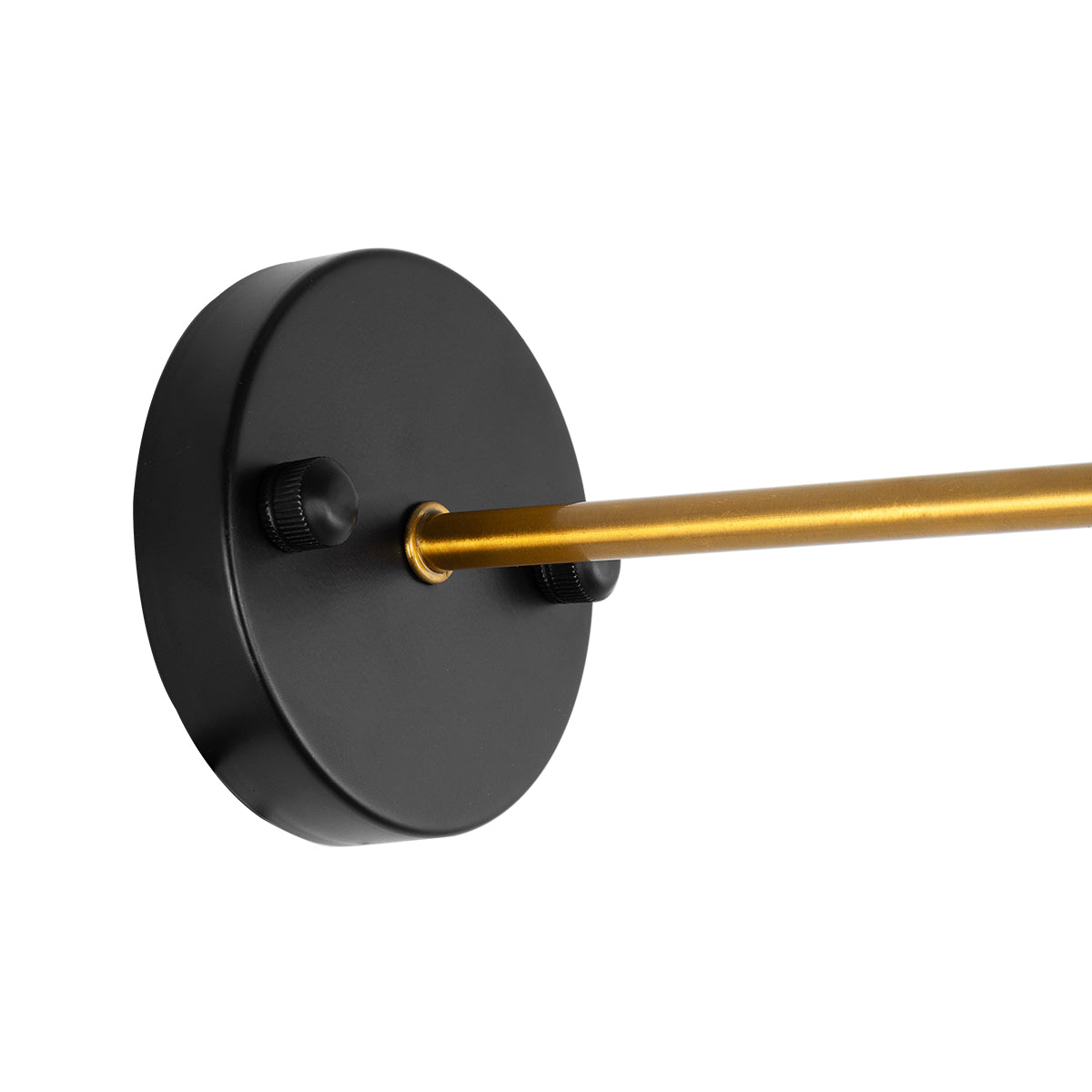 BINGLEY 01159 Vintage Φωτιστικό Τοίχου - Απλίκα με Ντουί 1 x E27 AC 220-240V IP20 - Διάφανο & Χρυσό - Μ19 x Π30 x Υ24