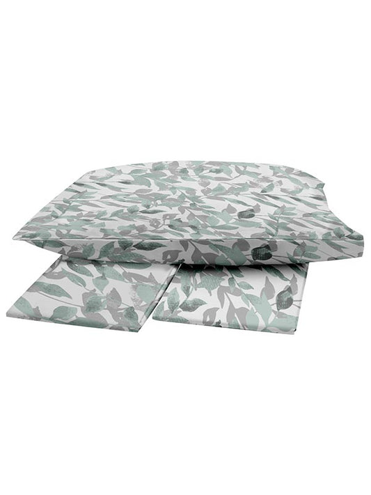 Παπλωματοθήκη Menta Εμπριμέ 050 Grey Μονή 170x250εκ
