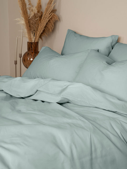 Παπλωματοθήκη Cotton Feelings 105 Aqua Διπλή 200x250εκ