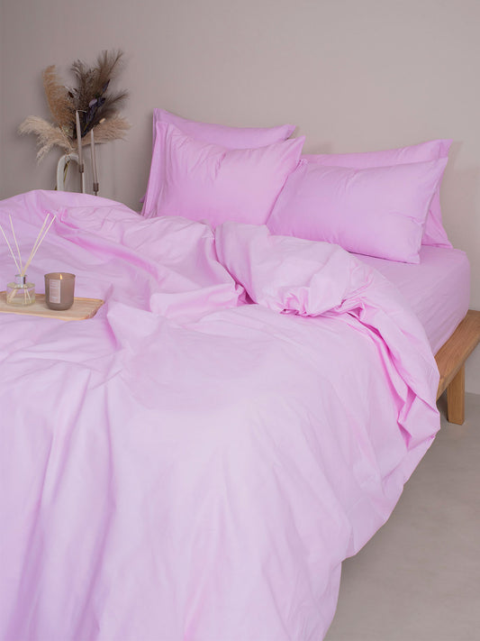 Παπλωματοθήκη Cotton Feelings 102 Lila Υπέρδιπλη 230x250εκ