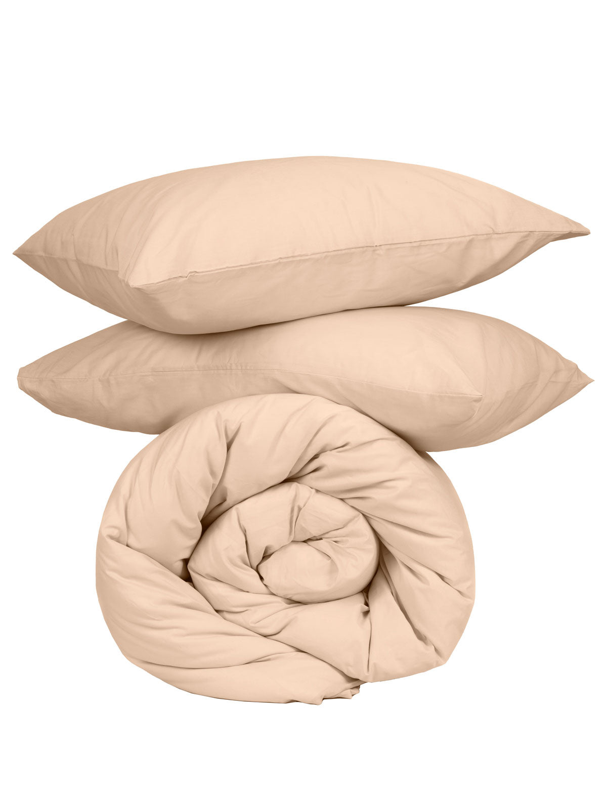 Παπλωματοθήκη Cotton Feelings 110 Beige Μονή 170x250εκ