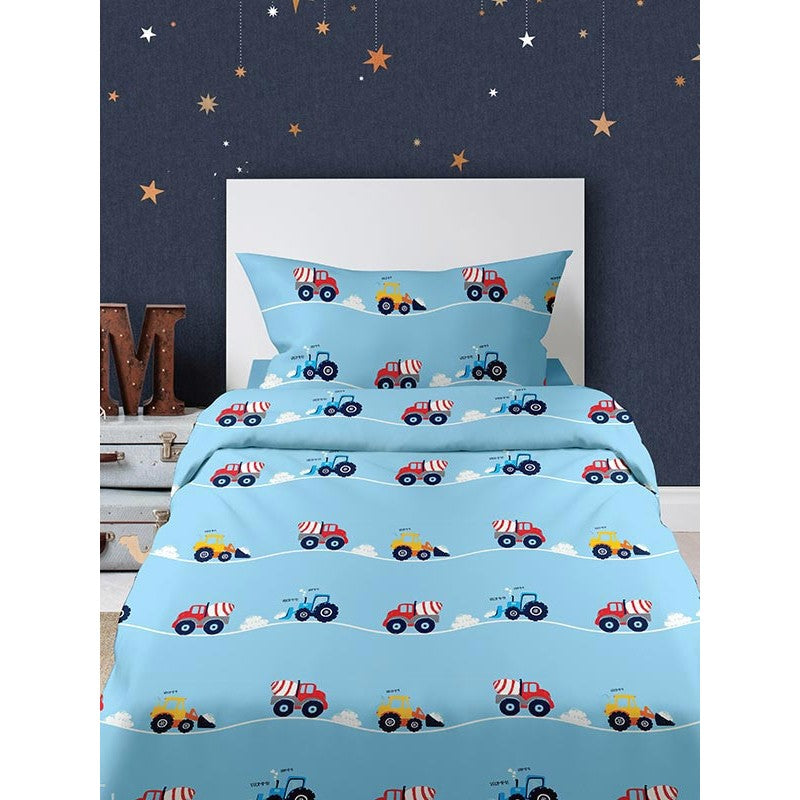 Παπλωματοθήκη Cotton Feelings 34 Μονή 170x250εκ