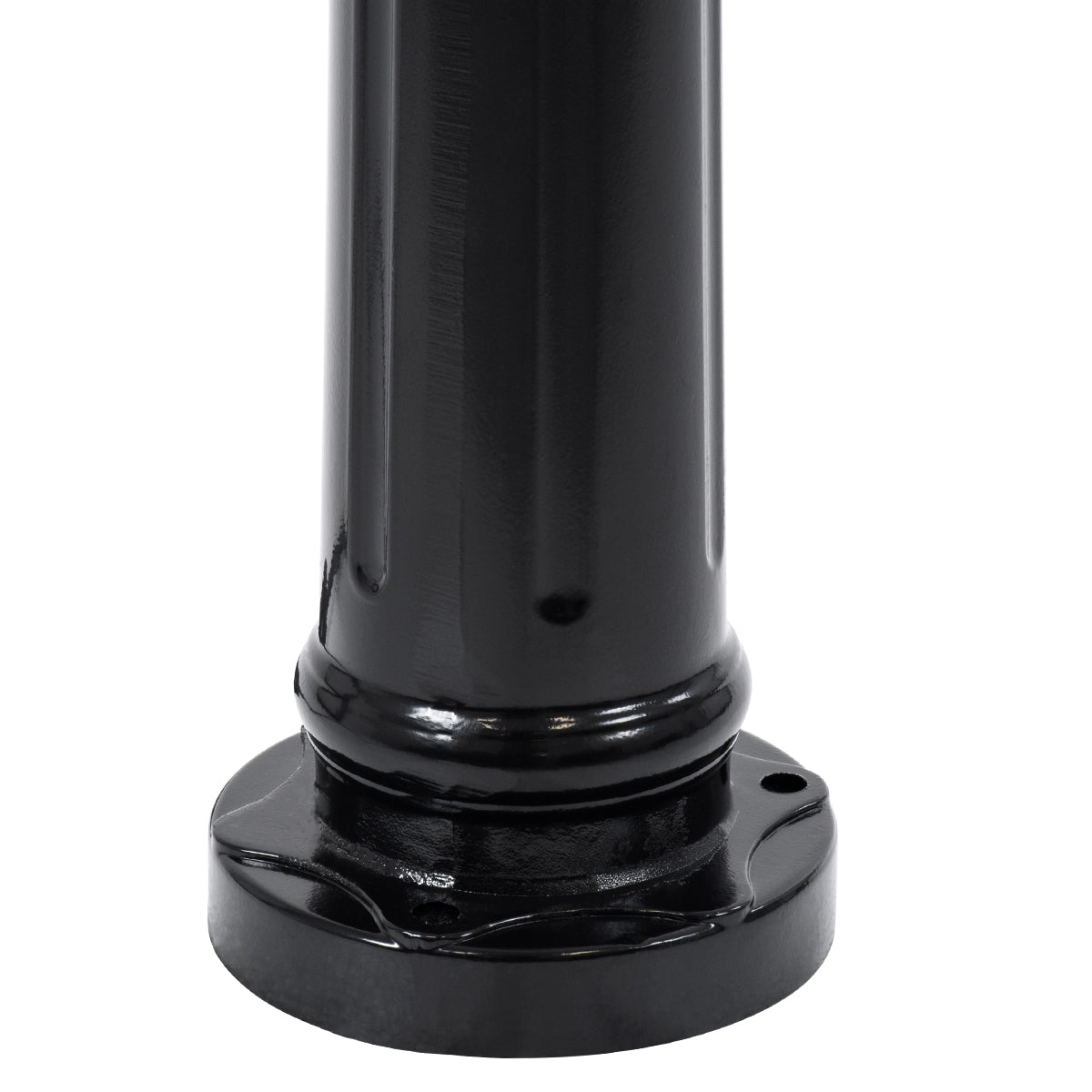 ELLIPSE 01401 Vintage Φωτιστικό Κολωνάκι Κήπου Μονόφωτο 1 x E27 Μαύρο Μεταλλικό Πλέγμα L17 x W16 x H105cm