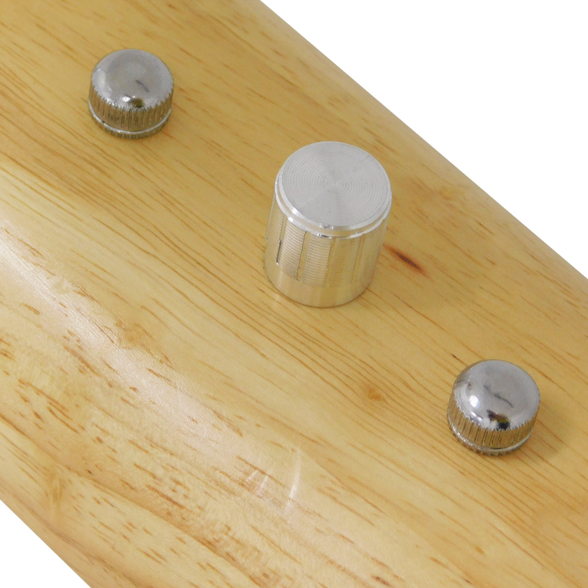 ALESSIA 01459 Μοντέρνο Φωτιστικό Τοίχου Απλίκα Μονόφωτο Ασημί Νίκελ Λευκό με Ξύλινη Βάση και Διακόπτη ON/OFF Μεταλλικό Φ18 x Y29cm