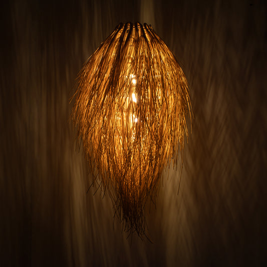 ARCHIPELAGO 01747 Boho Κρεμαστό Φωτιστικό Οροφής με Ντουί 1 x E27 AC 220-240V IP20 - Μπεζ - Μ30 x Π30 x Υ63