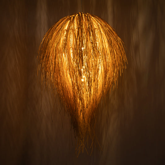 ARCHIPELAGO 01749 Boho Κρεμαστό Φωτιστικό Οροφής με Ντουί 1 x E27 AC 220-240V IP20 - Μπεζ - Μ40 x Π40 x Υ63