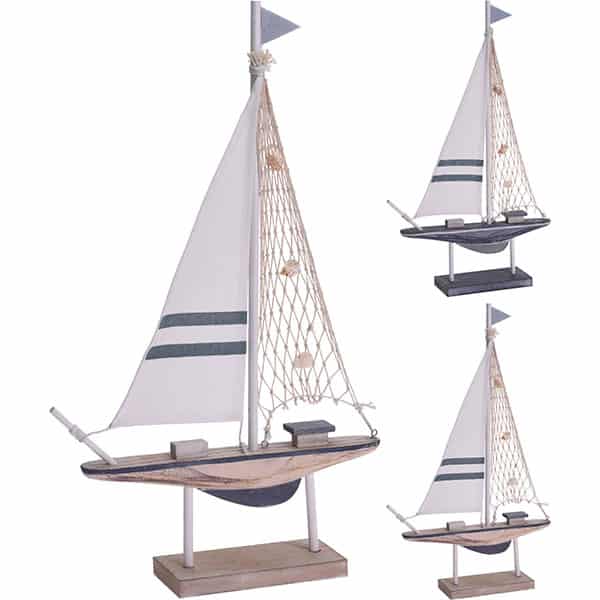 Καραβάκι Ξύλινο 2 Σχδ 30x48εκ