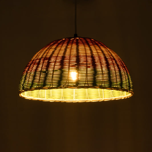 CABALLEROS 02060 Boho Κρεμαστό Φωτιστικό Οροφής με Ντουί 1 x E27 AC 220-240V IP20 - Πολύχρωμο - Μ40 x Π40 x Υ20