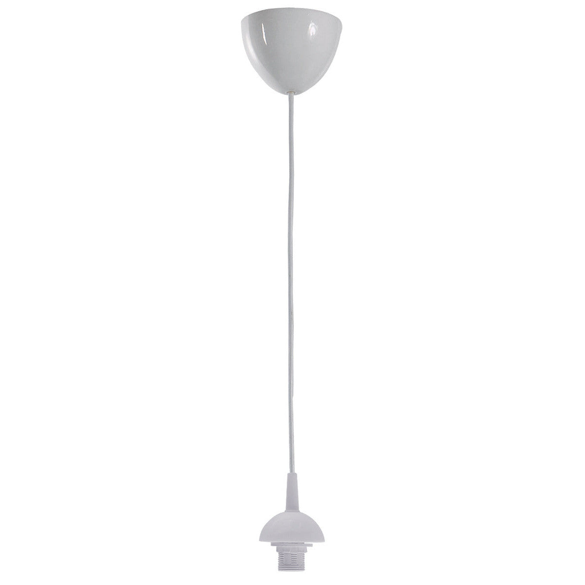 SPC 310 WH ΑΝΑΡΤΗΣΗ E14 ΛΕΥΚΗ ΠΛΑΣΤΙΚΗ ΡΟΔΕΛΑ Φ10x90