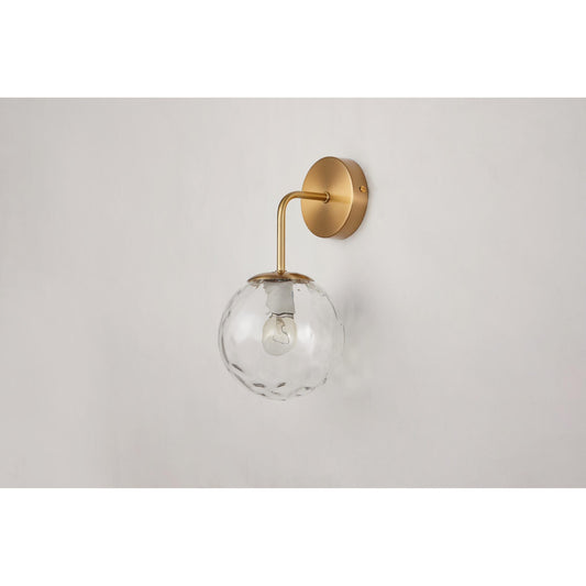 WLC 2476 ΑΠΛΙΚΑ ΜΠΡΑΤΣΟ ΓΩΝΙΑ - ΓΥΑΛΙ ΣΦΥΡΙΛΑΤΟ 1xE27 Φ15x20x30