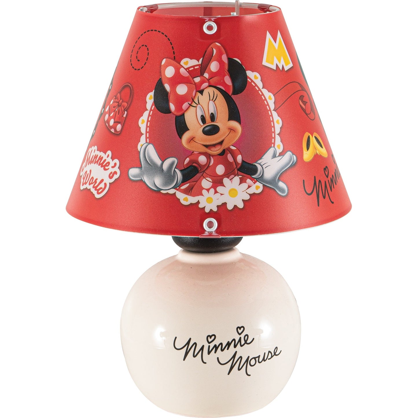 TLT 6006 MM ΠΟΡΤΑΤΙΦ ΚΕΡΑΜΙΚΟ MINNIE 1xΕ27 Φ(9-19)x28