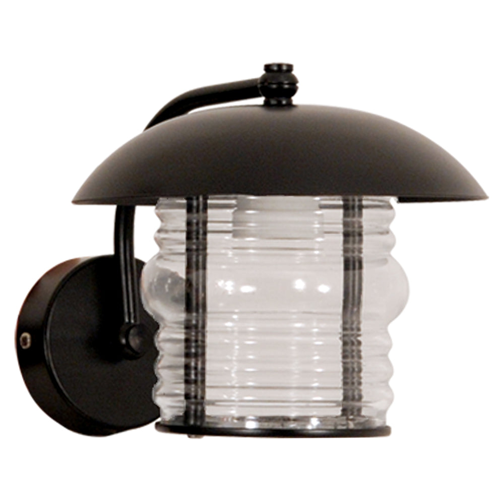 WLA 926 BK ΑΠΛΙΚΑ ΠΑΝΩ ΑΛΟΥΜΙΝΙΟΥ ΜΑΝΙΤΑΡΙ ΜΑΥΡΟ 1xΕ27 22.5x29x17