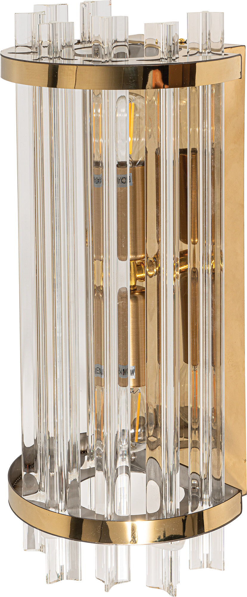 WLC 2474 ΑΠΛΙΚΑ ΧΡΥΣΗ ΚΑΘΕΤΑ ΚΡΥΣΤΑΛΛΑ 2xΕ14 15x14,5x35