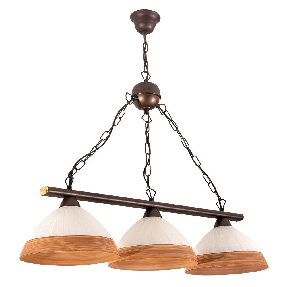 PDA 120-3 3/Φ ΡΑΓΑ ΣΚΟΥΡΙΑ ΓΥΑΛΙΑ ΛΕΥΚΟ/ΚΑΦΕ ΦΑΣΑ 3xΕ27 80x24x80