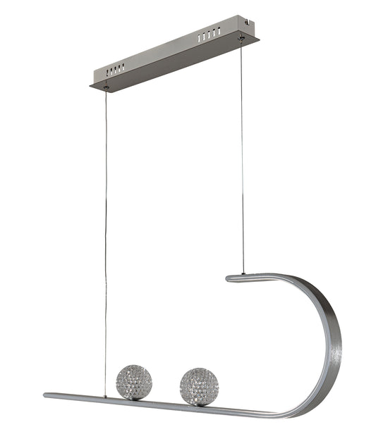 PDC 689 ΝΜ # ΡΑΓΑ ΚΡΕΜΑΣΤΗ LED ΜΠΑΣΤΟΥΝΙ 98x10x100